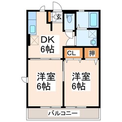 カトレアコートの物件間取画像